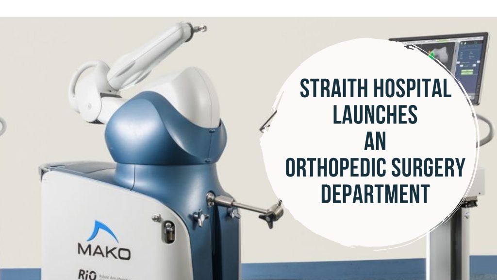 First in Michigan to perform New Hip Replacement with Mako SmartRoboticsTM technology